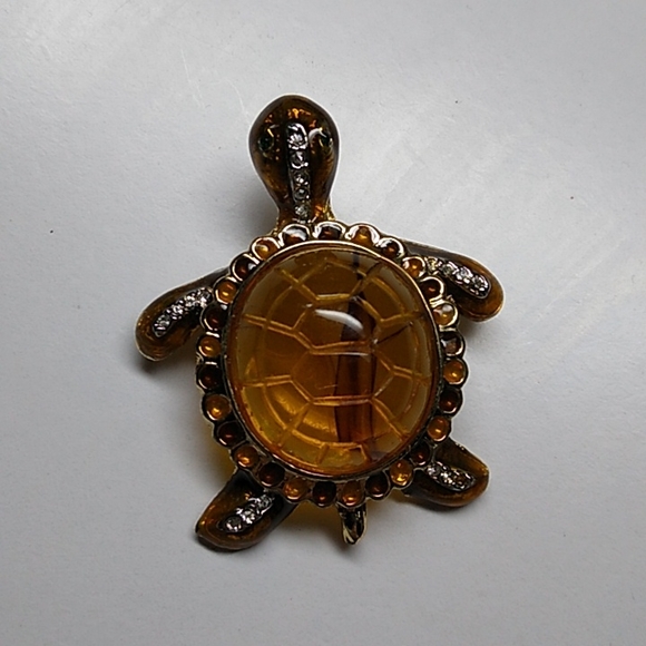 Turtle brooch - Picture 2 of 7